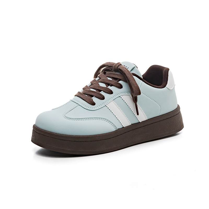 Global ženske casual tenisice: PU gornji dio, gumeni potplat, srednja visina 3–7 cm, latex ulošak