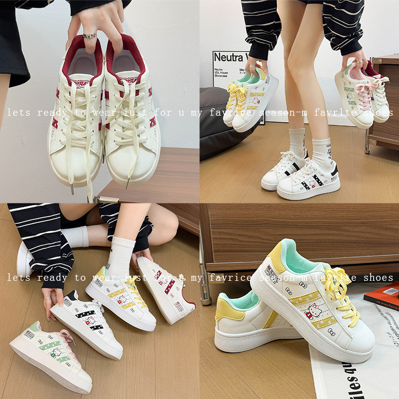 Női sportcipő streetwear stílusban, PU felsőrész, fűzős zárás, belső mesh bélés, 3–5 cm sarka