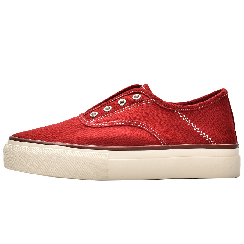 Ženske platnene tenisice slip-on, svakodnevni casual stil, prozračan gornji dio od platna, nizak đon 1–3 cm, uložak od umjetnog krzna
