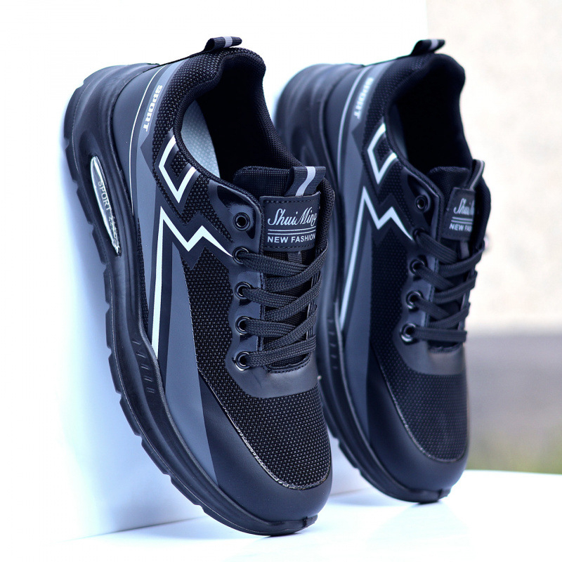 Πλατφορμ Παπούτσια καθημερινής χρήσης – Αδιάβροχα, Ελαφριά, Αντιολισθητικά, Με κορδόνια, PU άνω μέρος