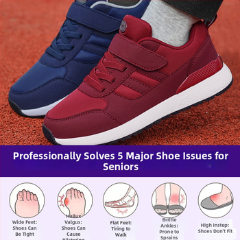 Дамски велкро кецове за ежедневието, горна част от плат, кръгъл нос, плосък ток