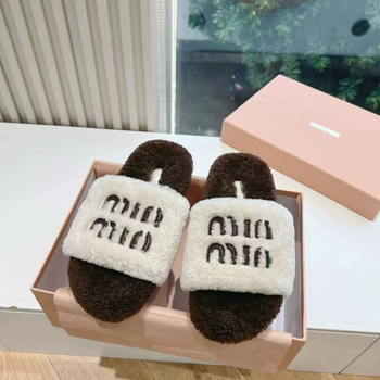 Papuci de casă pentru femei din lână de miel, într-un singur model — partea superioară din velur, căptușeală din shearling, talpă din cauciuc, slip-on, model dungat