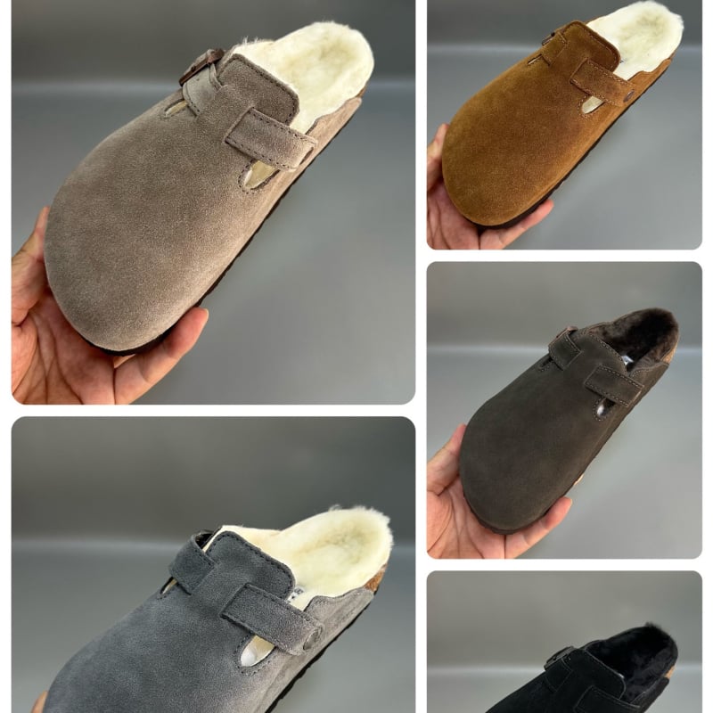 Papuci pluș cu vârf din plută, partea superioară velur, căptușeală din lână pură, talpă din plută naturală + EVA, pentru adulți