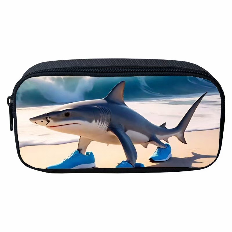 Oxford auduma pildspalvu maciņš ar multfilmu motīvu, poliestera iekšpuse, elpojošs, piemērots 1.–2. klašu skolēniem