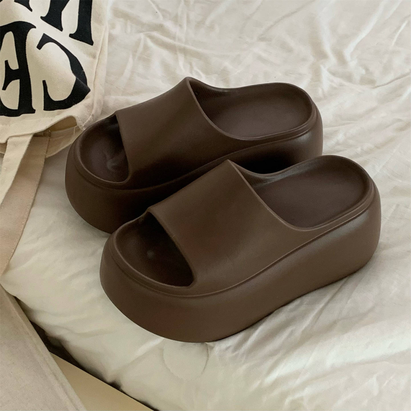 Sieviešu sandales ar 8 cm palielinājumu augstumā, EVA augšējā daļa un zole, ar arku atbalstu, pretslīdējoša zole, ērtas ikdienas valkāšanai.