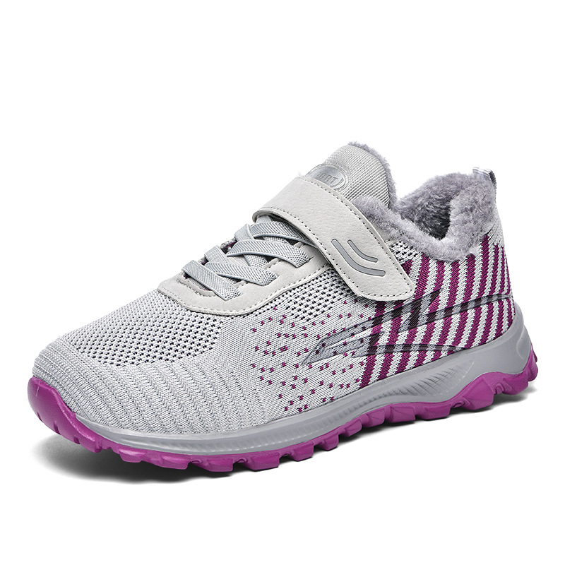 Talvised kergejooksujalatsid fleece voodriga, unisex, kerge konstruktsioon, võrk-kattega pealne, madal konts