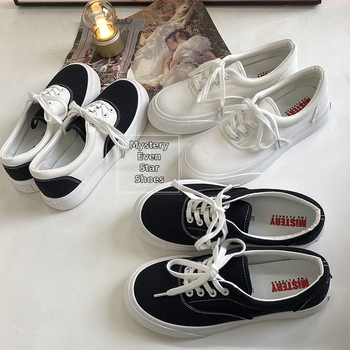 Sieviešu kanvas kurpes ar paaugstinātu augstumu, zemā augšdaļa, vulkanizēta zole, Korejas versija