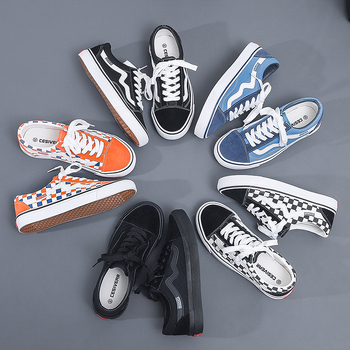 Unisex kanvas kurpes ar zemu augšu, vulkanizēta zole, ziemas 2025 izdevums, elpojošas, ikdienas stils