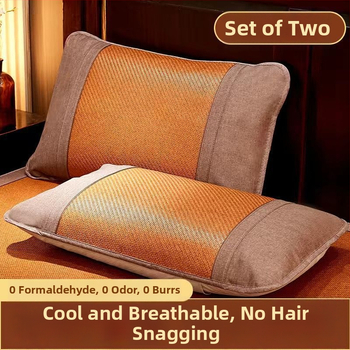 Pagalvių užvalkalų rinkinys, Ice Silk, pora, vasarai sustiprintas (Medžiaga: Kitas)