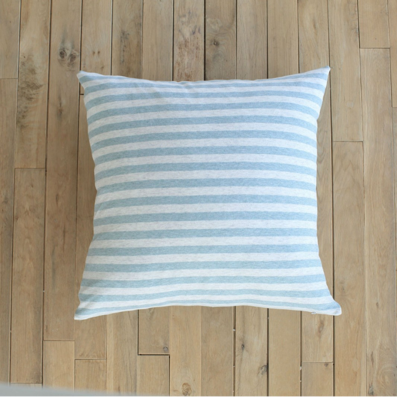 Love brown pamuk navlaka za jastuk – prugasta, moderni minimalistički stil, Tkalački kod 20978413872