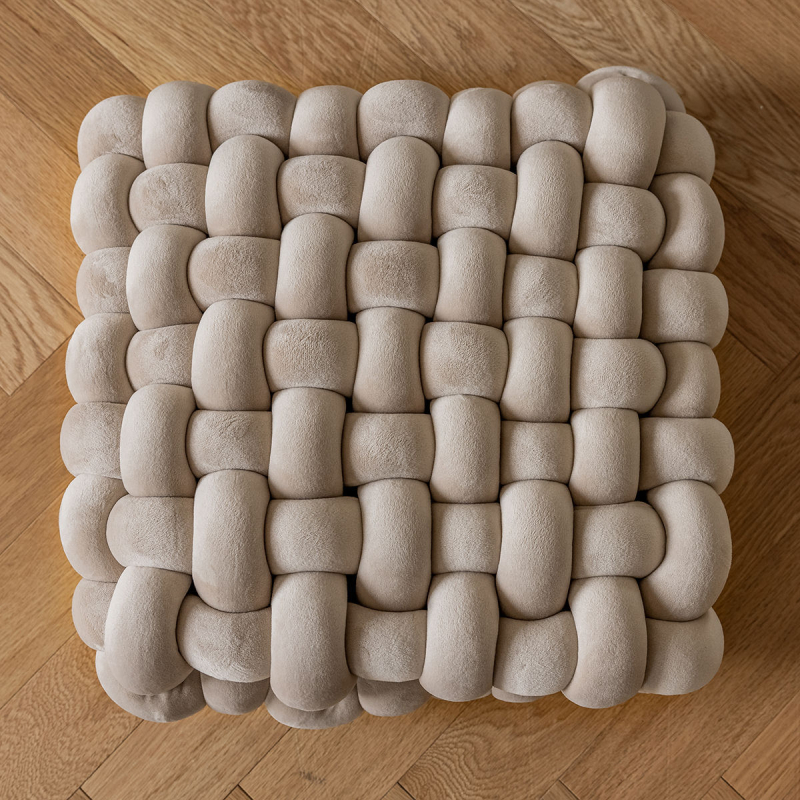 Jastučnica s uzorkom biljaka i cvijeća, tkanje, poliester tkanina, punilo pamukom, moderan minimalistički stil