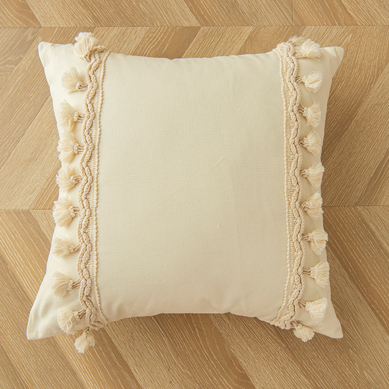 Jastuk s resicama – marokanski stil, navlaka od poliestersko-pamuk smjese, punjenje PP pamukom, lagani luksuz, prilagodljiv