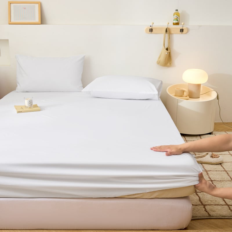 Nale Hotelska bijela vodootporna navlaka za madrac s barijerom protiv urina
