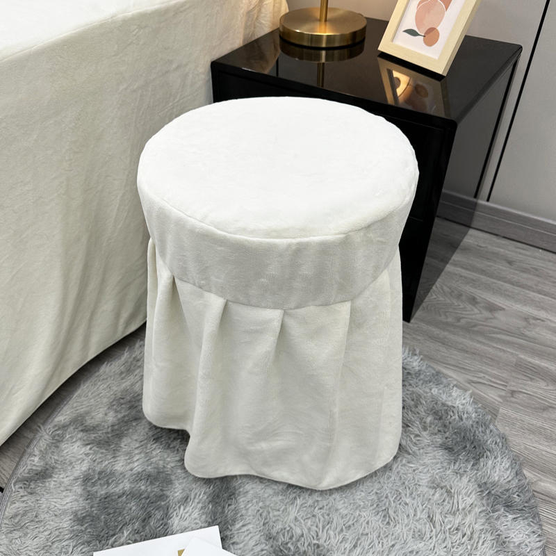 Četverodijelni set navlaka za krevet za kozmetički salon, mliječni velur, čipka, reaktivno tiskanje, prilagodljivo, lagani luksuz