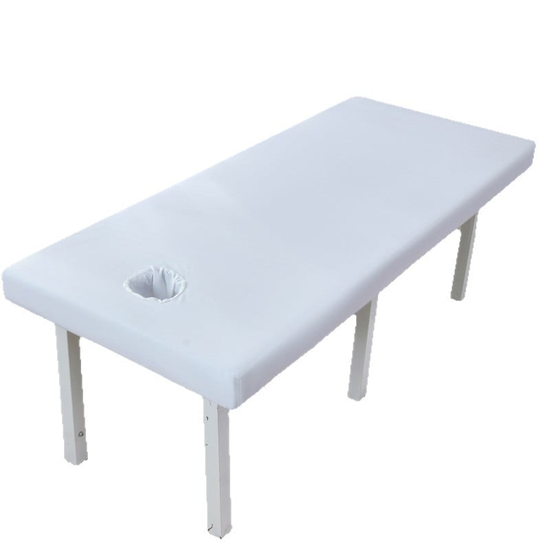 Luxurious pokrivač za beauty salone, kemijska vlakna, twill tkanina s brušenim završnim slojem, reakcijsko bojanje, moderan minimalistički stil