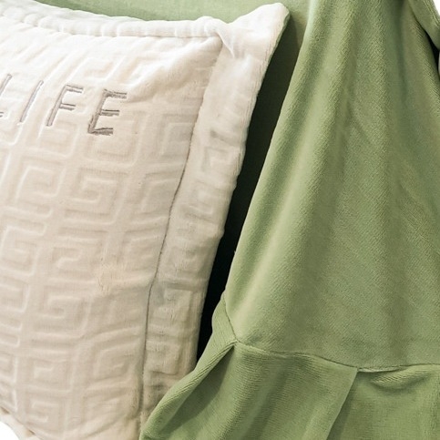 Komplet posteljine od mliječnog velūra s izveznim uzorkom, antistatijski, debeli, reaktivno bojano