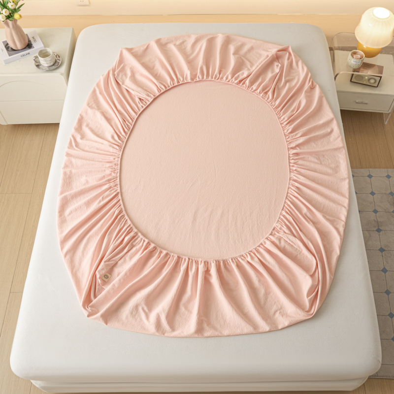 Elastično platno za krevet s izšivkom od oblačnog lana, oprana pamuk, reaktivno bojanje, lagani luksuz stil