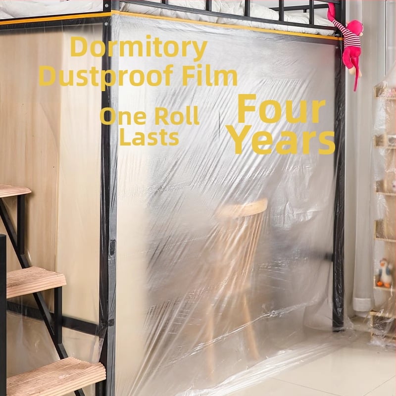 Прахозащитна пластмасова филмова защита за домакинството – прозрачно покривало за легло, гардероб, шкаф и хладилник