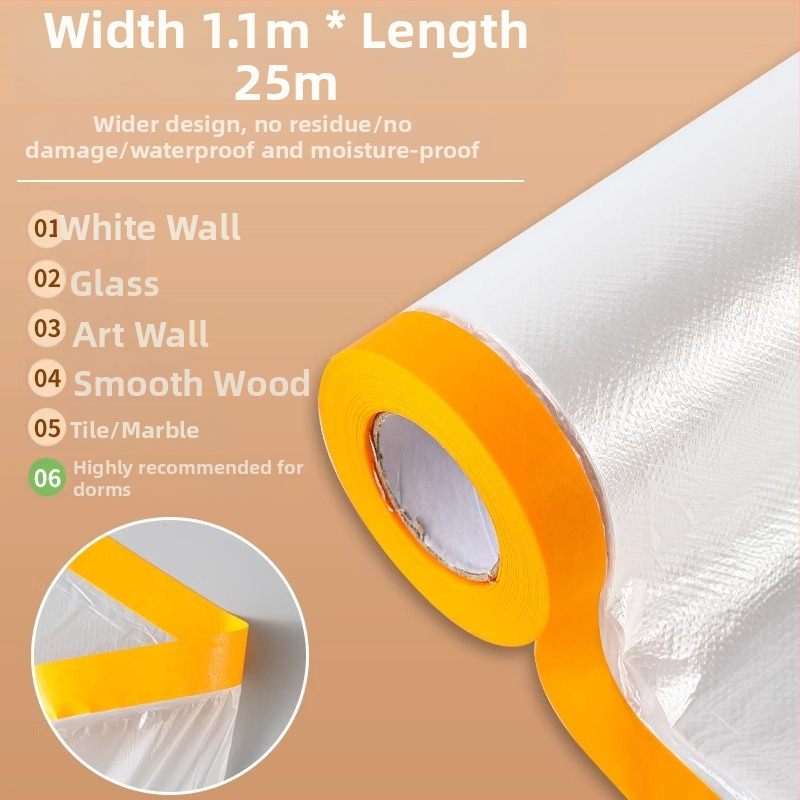 Прахозащитна пластмасова филмова защита за домакинството – прозрачно покривало за легло, гардероб, шкаф и хладилник