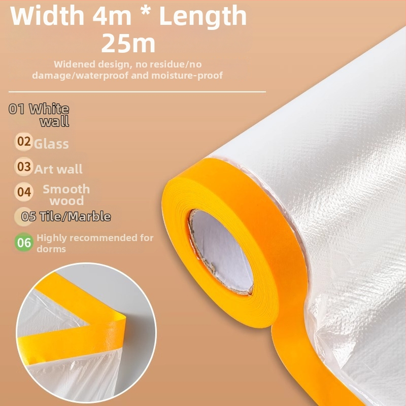 Прахозащитна пластмасова филмова защита за домакинството – прозрачно покривало за легло, гардероб, шкаф и хладилник