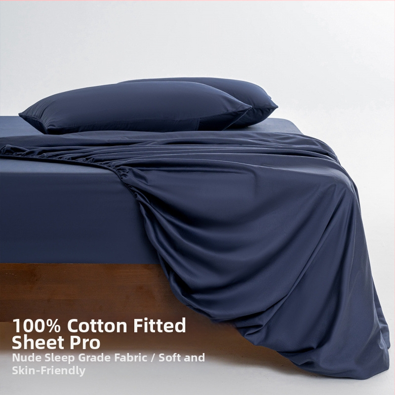 Navlaka za madrac s gumicom, 100% pamuk, twill pređa, reaktivno bojanje, težina 500–800 g, moderni minimalistički stil