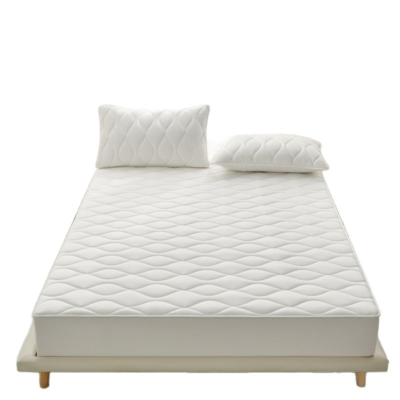 Háromrészes gumis lepedő ágynemű-készlet, steppelt, mosott pamut, reaktív festés