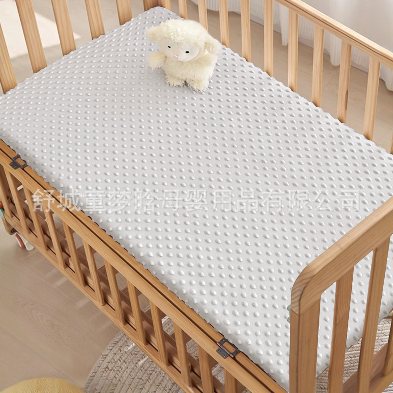 Flanelna navlaka za madrac za krevet 90 cm – debela navlaka za madrac, jedne boje, za bebe i djecu