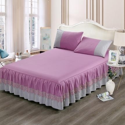 Nova proljetno-ljetna europskog stila pamuk bed skirt, protivklizna, jednobojna