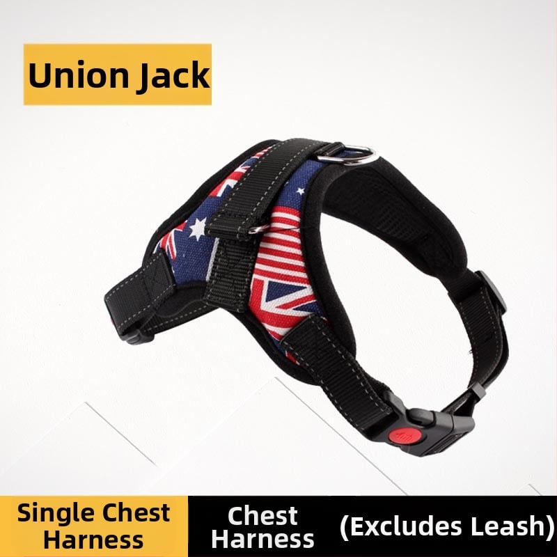 Suņa krūšu josta - regulējama, audums