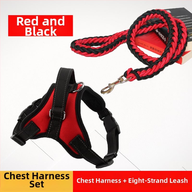 Suņa krūšu josta - regulējama, audums