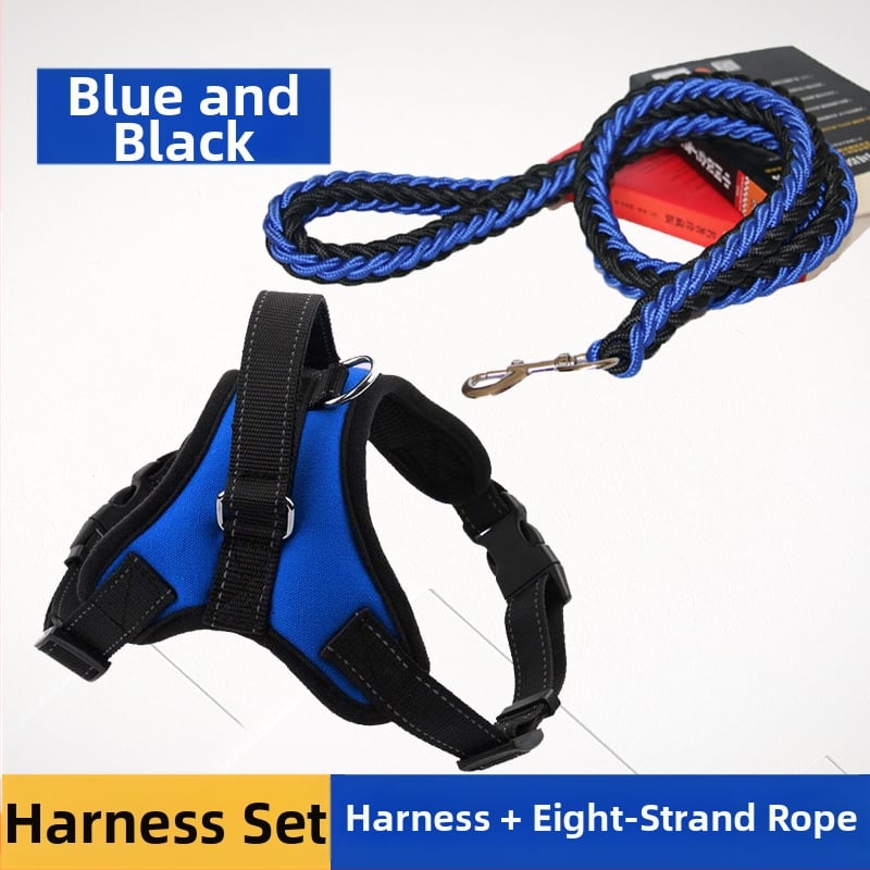 Suņa krūšu josta - regulējama, audums