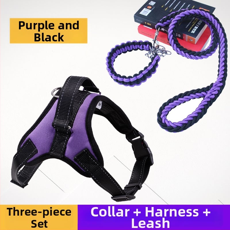 Suņa krūšu josta - regulējama, audums