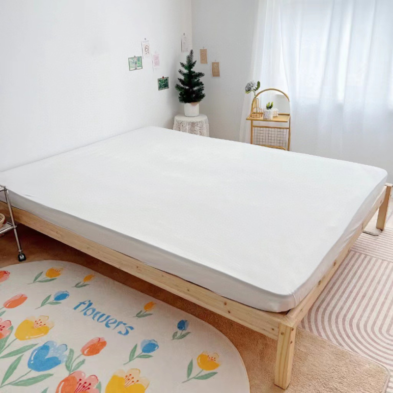 Cearșaf cu elastic Emperor Jing, bumbac tricotat, țesătură twill, vopsire reactiva