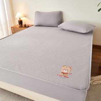 Set plahte za madrac s gumicom – poliester, twill, reaktivno tiskanje, prilagodljivo, uzorci jednobojni i crtani motivi