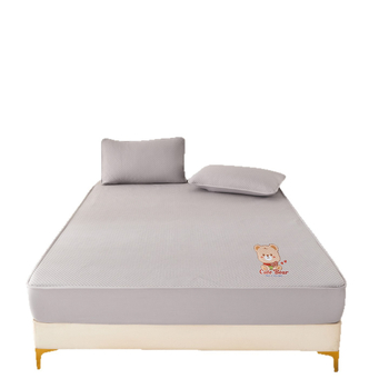 Set plahte za madrac s gumicom – poliester, twill, reaktivno tiskanje, prilagodljivo, uzorci jednobojni i crtani motivi