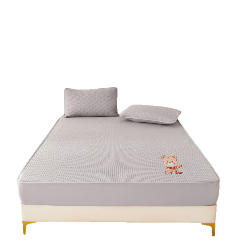 Set plahte za madrac s gumicom – poliester, twill, reaktivno tiskanje, prilagodljivo, uzorci jednobojni i crtani motivi