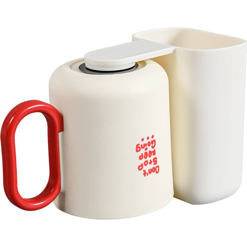 Fali fogkefetartó pohárral, fúrás nélkül, műanyagból