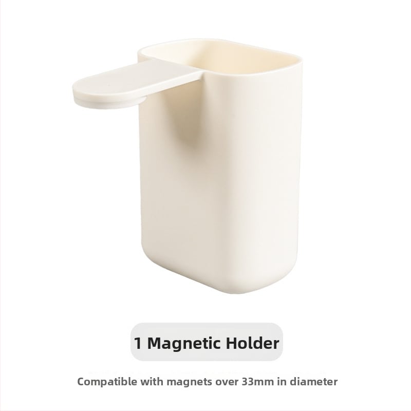 Fali fogkefetartó pohárral, fúrás nélkül, műanyagból