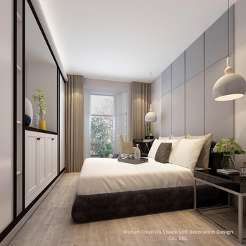 Panou de fundal moale pentru perete — pentru living și dormitor, PVC, stil simplu și modern, model monocrom, personalizare disponibilă