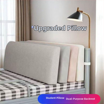 Aizsargspilvens divstāvu gultai, lina materiāls, Skandināvu stils, piemērots guļamistabai vai studentu mājai, mīksta pārvalka