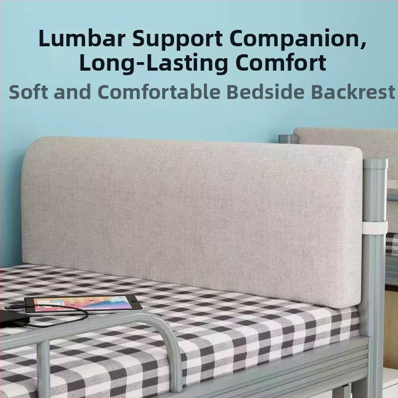 Aizsargspilvens divstāvu gultai, lina materiāls, Skandināvu stils, piemērots guļamistabai vai studentu mājai, mīksta pārvalka