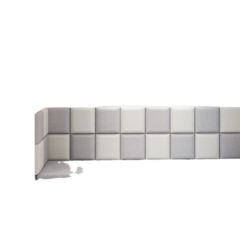 Panou de perete Tatami moale pentru marginea patului copiilor — bară de protecție, personalizare disponibilă, Baker Cloud (Material: Piele sintetică moale; Stil: Simplitate modernă; Personalizare: Da)