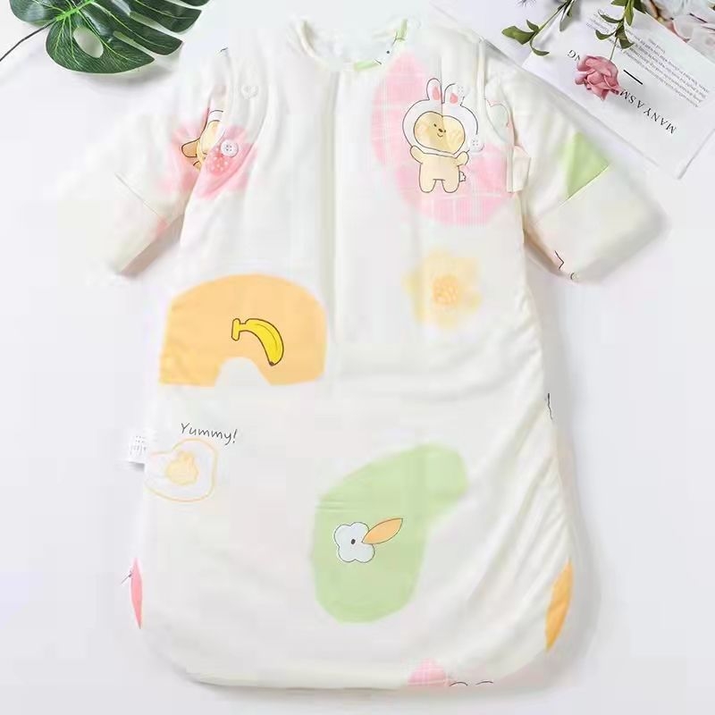 Beebi- ja laste magamiskott eemaldatavate käistega, kõigile aastaaegade jaoks, polüesterkiududest tekk, moodsaim minimalistlik stiil