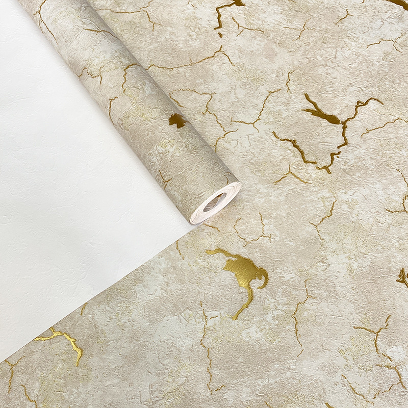 Tapet – lux minimalist, design simplu, textură uniformă (Brand: Lanzhu; Material: PVC; Straturi: trei; Categorie: tapet de perete; Stil: Lux ușor)