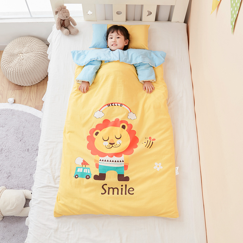 Υπνόσακος μωρού από καθαρό βαμβάκι, γέμισμα από βαμβάκι, βάρος 1,6–2 kg, μοντέλο 162665, σχέδιο κατά των κλωτσιών για φθινοπωρινό-χειμερινό ύπνο