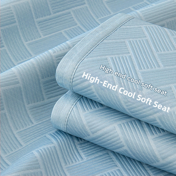 Viskooskiudest jahutav mattide komplekt (ice silk), Jacquard kude, kokku volditav, moods stiil