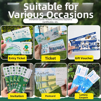 Персонализирана покана за първи рожден ден на бебето от семенна хартия, формат карта, екологичен материал