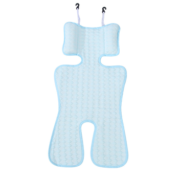 Мат за детска количка - бамбукови влакна, дишащ, за деца 0-1 година, универсална подложка