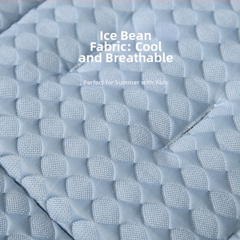 Covoraș pentru scaunul de la cărucior - Material Ice Silk răcoritor, pentru vară, potrivire universală pentru cărucior și scaun înalt