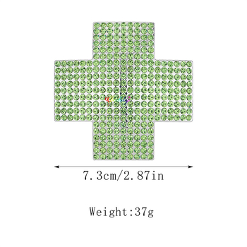 Geometrinis nipelių pleistras su kristalais, krūtinės papuošalas su elektroplavimu, lydinio įdėjus ir kūno grandinė